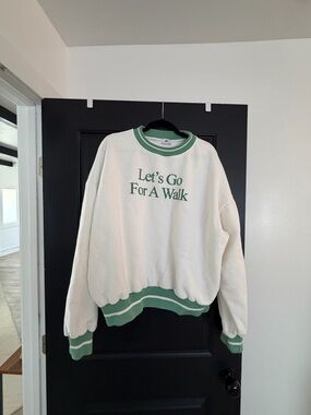 Yellow the Label - "Let's Go For A Walk" Sweatshirt